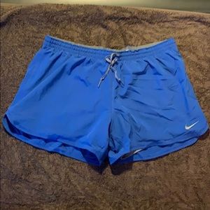 Nike Dri Fit blue shorts women’s XL